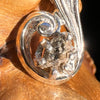 Mars Meteorite Pendant Necklace Sterling #6329-Moldavite Life