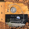 Mars Meteorite Pendant Necklace Sterling #6335-Moldavite Life