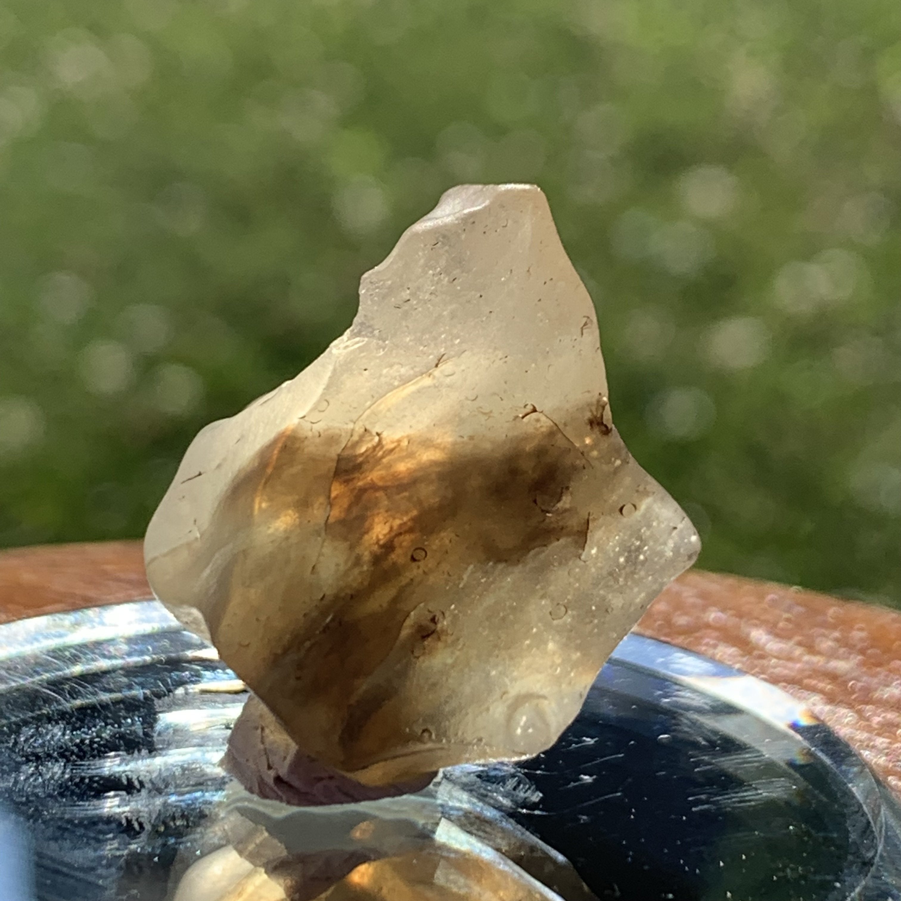 Libyan Desert Glass Gold Tektite | MoldaviteJewelry.com LDG