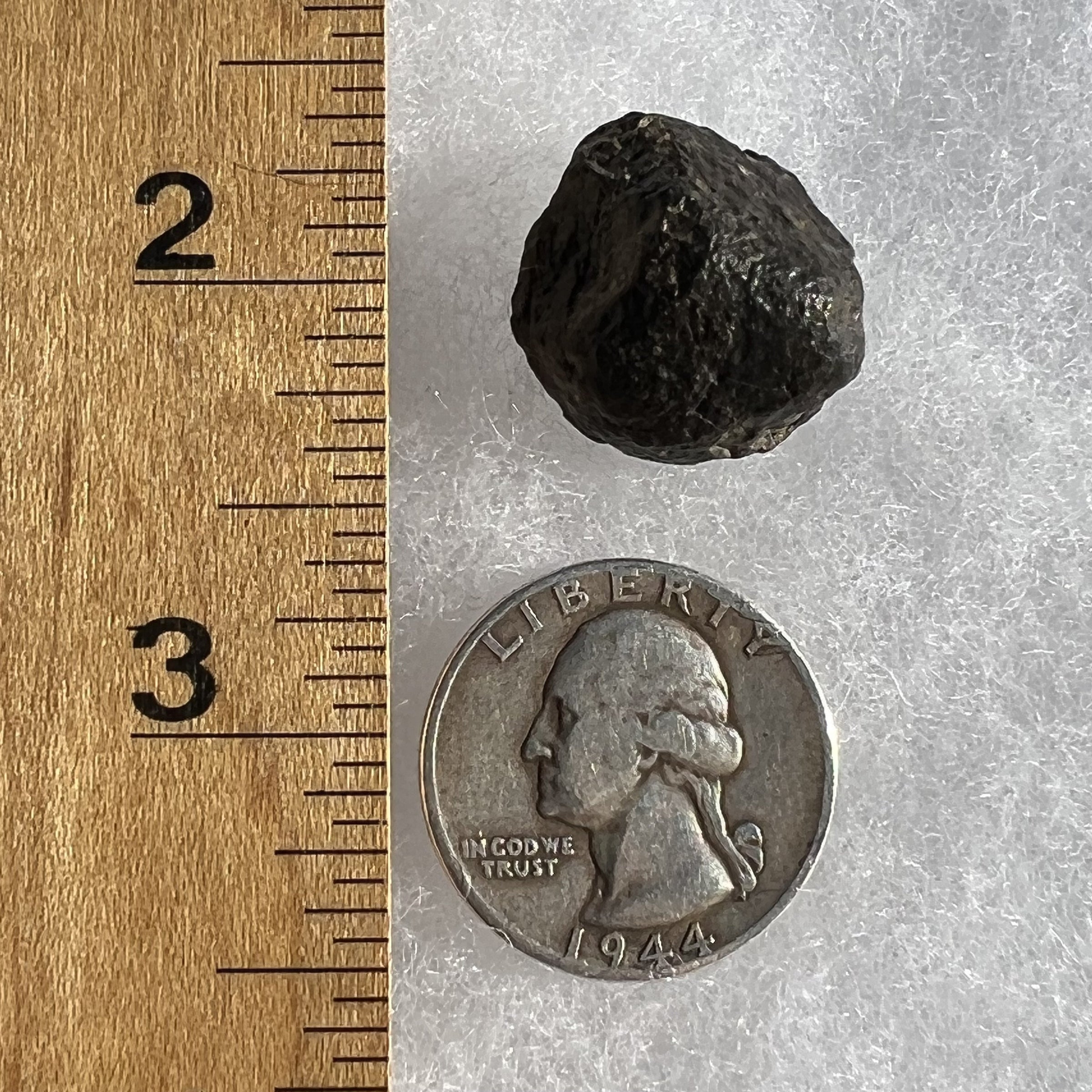 NWA 869 Meteorite Chondrite 7.8 grams-Moldavite Life