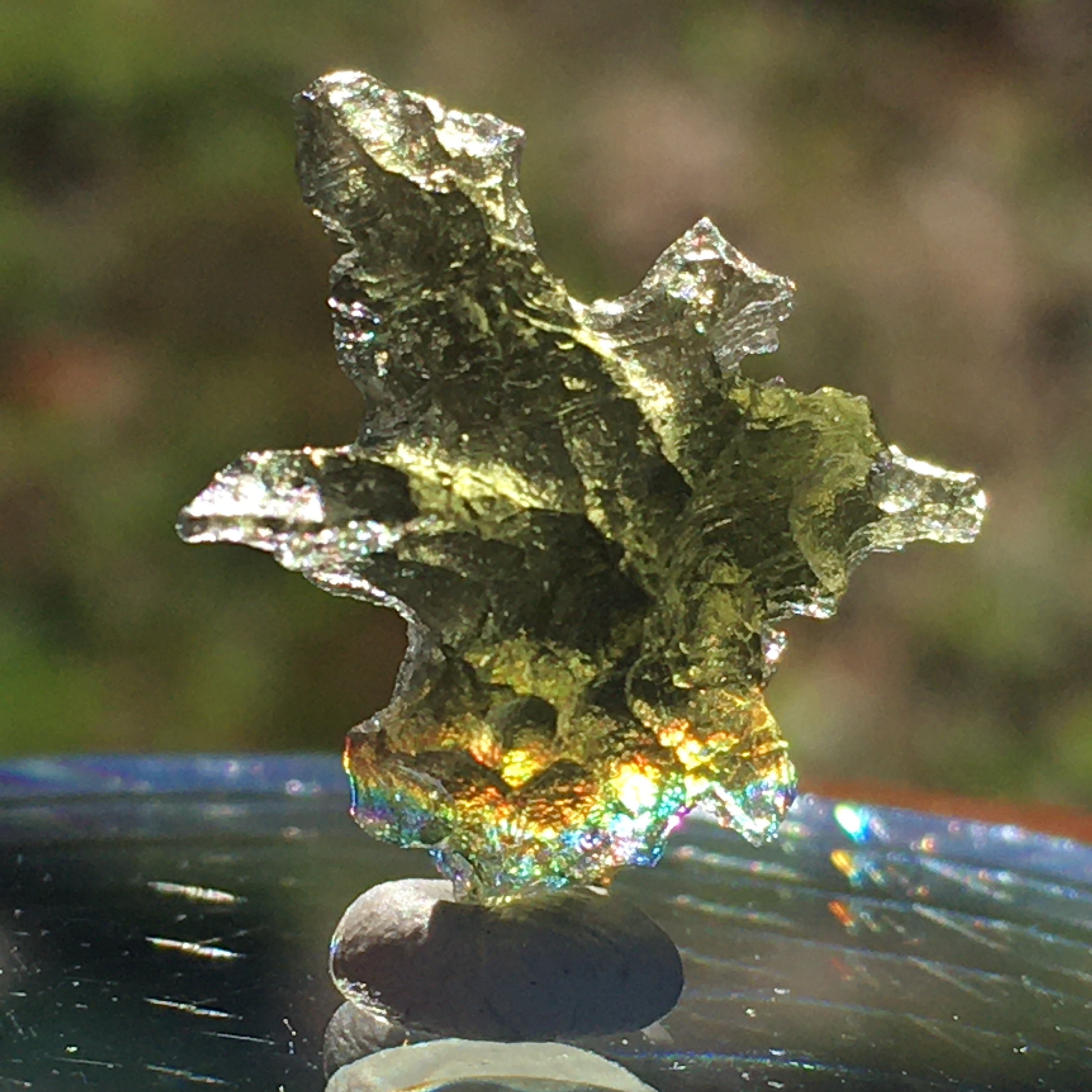 Besednice Moldavite Certified Genuine Czech Rebublic Moldavite Life