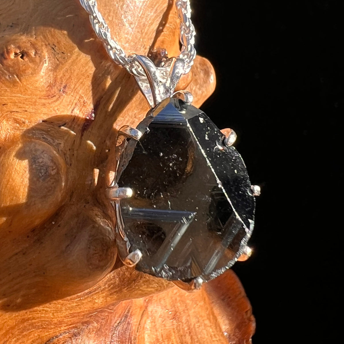 Hematite Jewelry Collection Rare Raw Crystal Pendant 