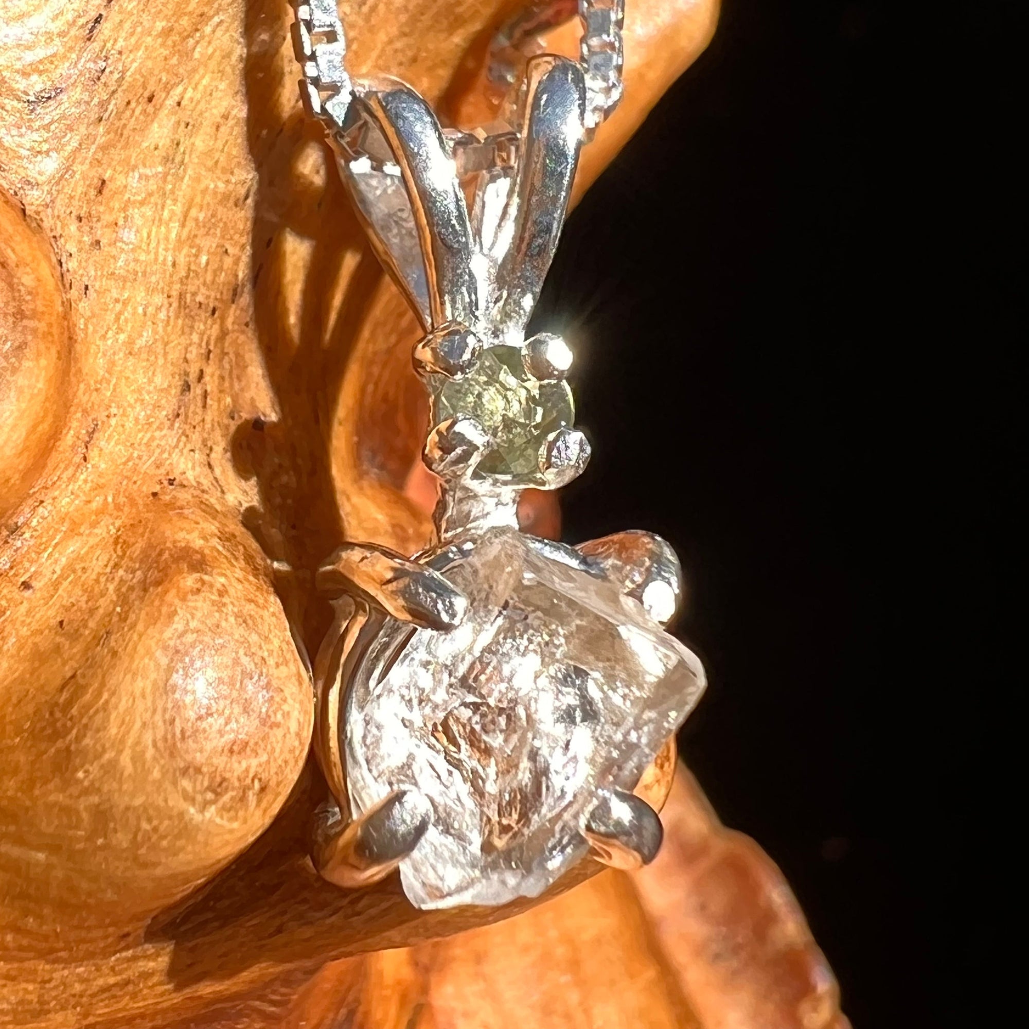 raw phenakite jewelry