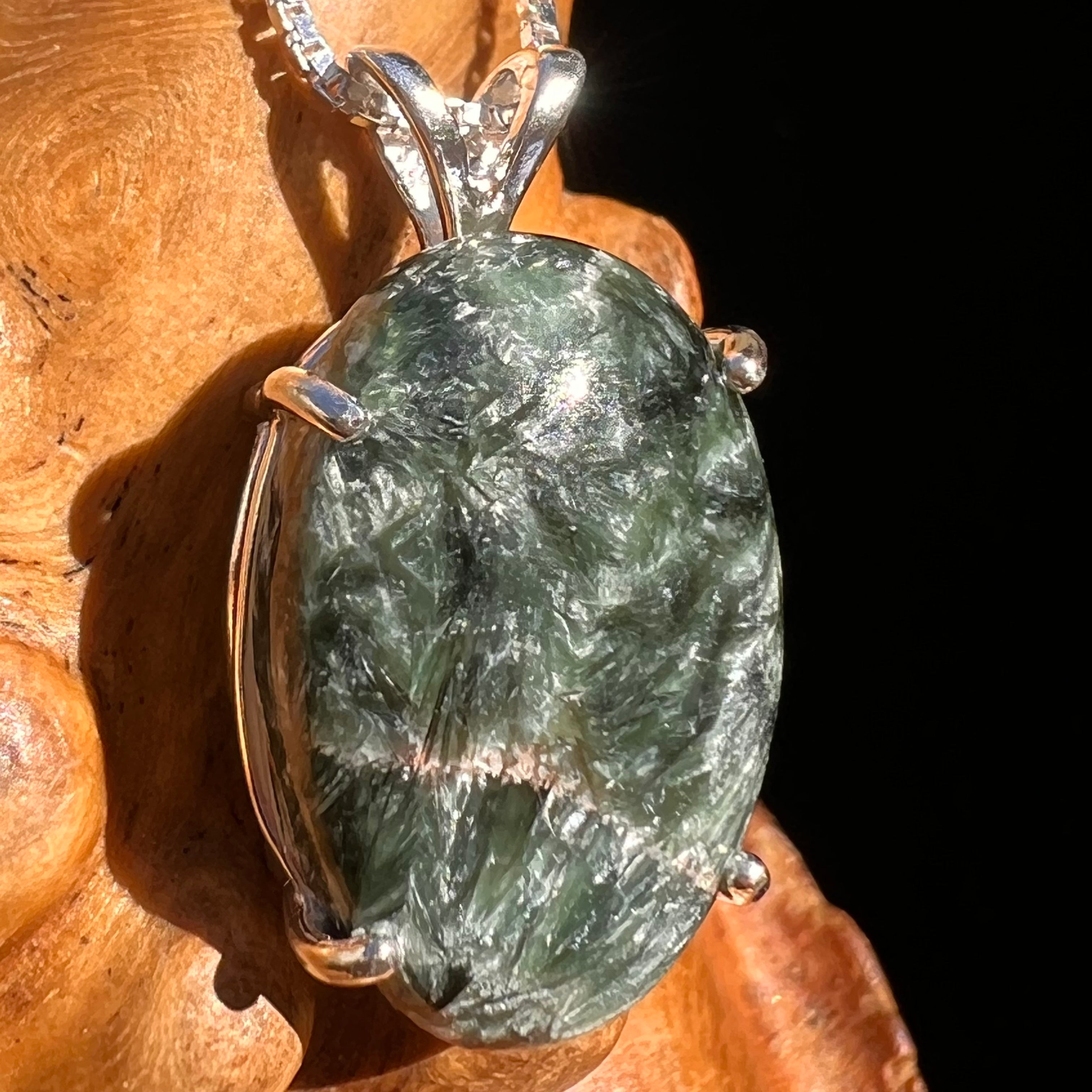 Seraphinite factory Necklace