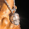 2.8 Ct. Phenakite Pendant Sterling Silver Faceted Gem #7944-Moldavite Life