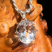 4 ct Danburite Pendant Sterling Silver #8819-Moldavite Life