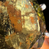 4.2 Ct. Moldavite Gem Pendant Sterling Silver #7866-Moldavite Life