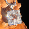 4.9 Ct. Phenakite Pendant Sterling Silver Faceted Gem #7947-Moldavite Life