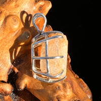 Raw Phenakite Pendant Sterling Silver Nigerian #7201