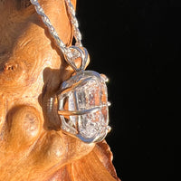 6.3 Ct. Phenakite Pendant Sterling Silver Faceted Gem #7948-Moldavite Life