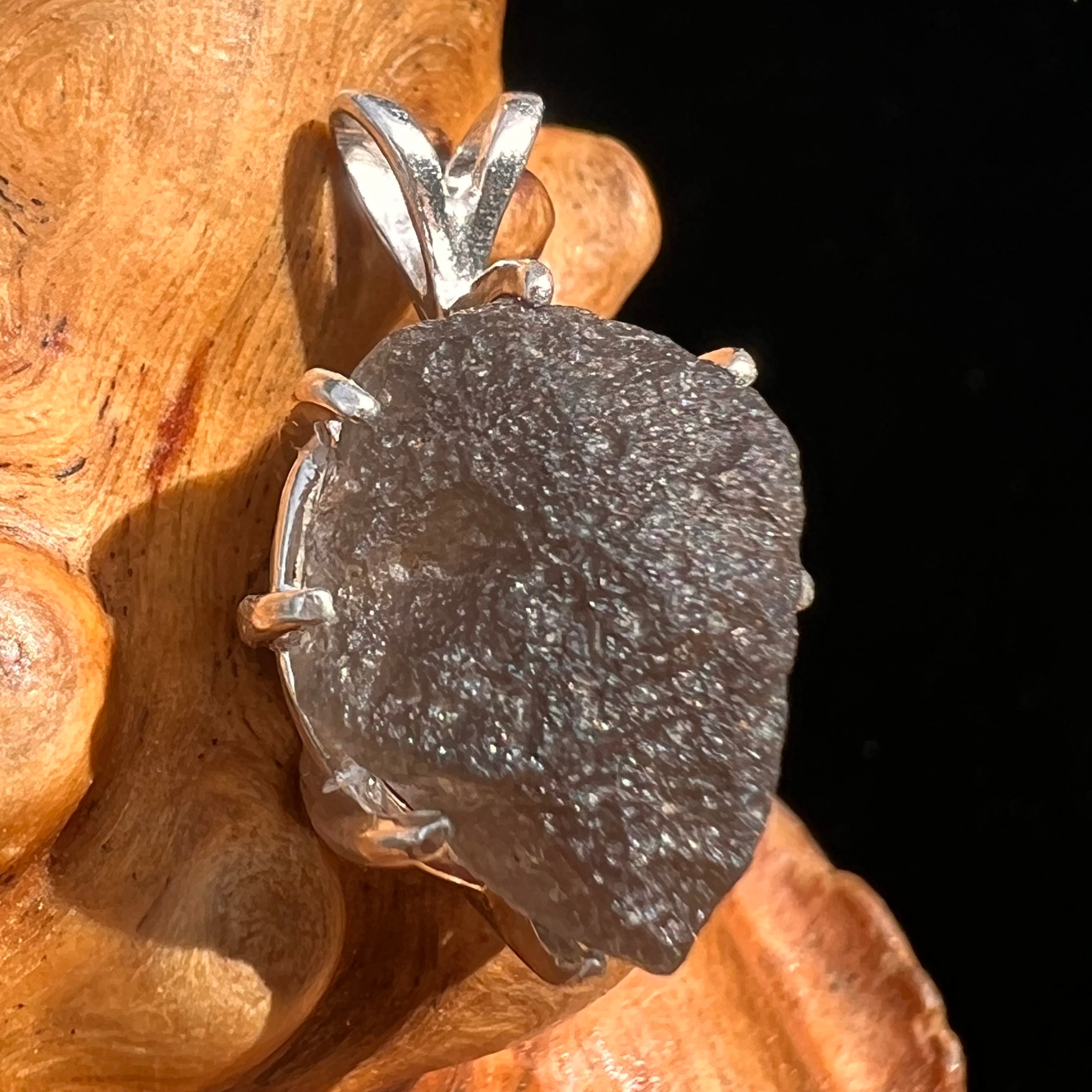 Agni Manitite Pendant Sterling Silver #7116-Moldavite Life