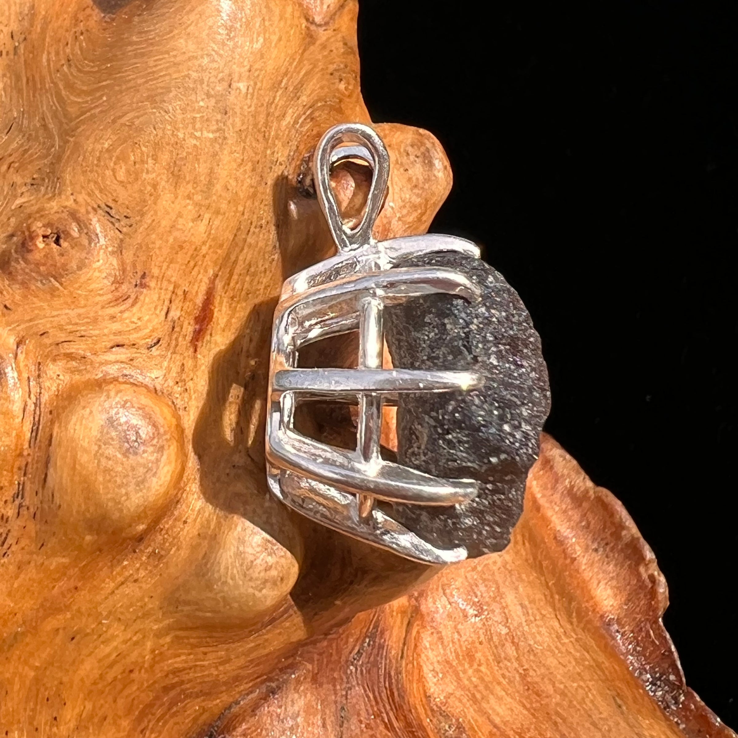 Agni Manitite Pendant Sterling Silver #7116-Moldavite Life