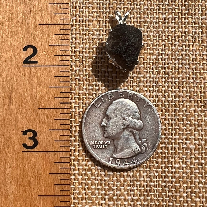 Agni Manitite Pendant Sterling Silver #7116-Moldavite Life