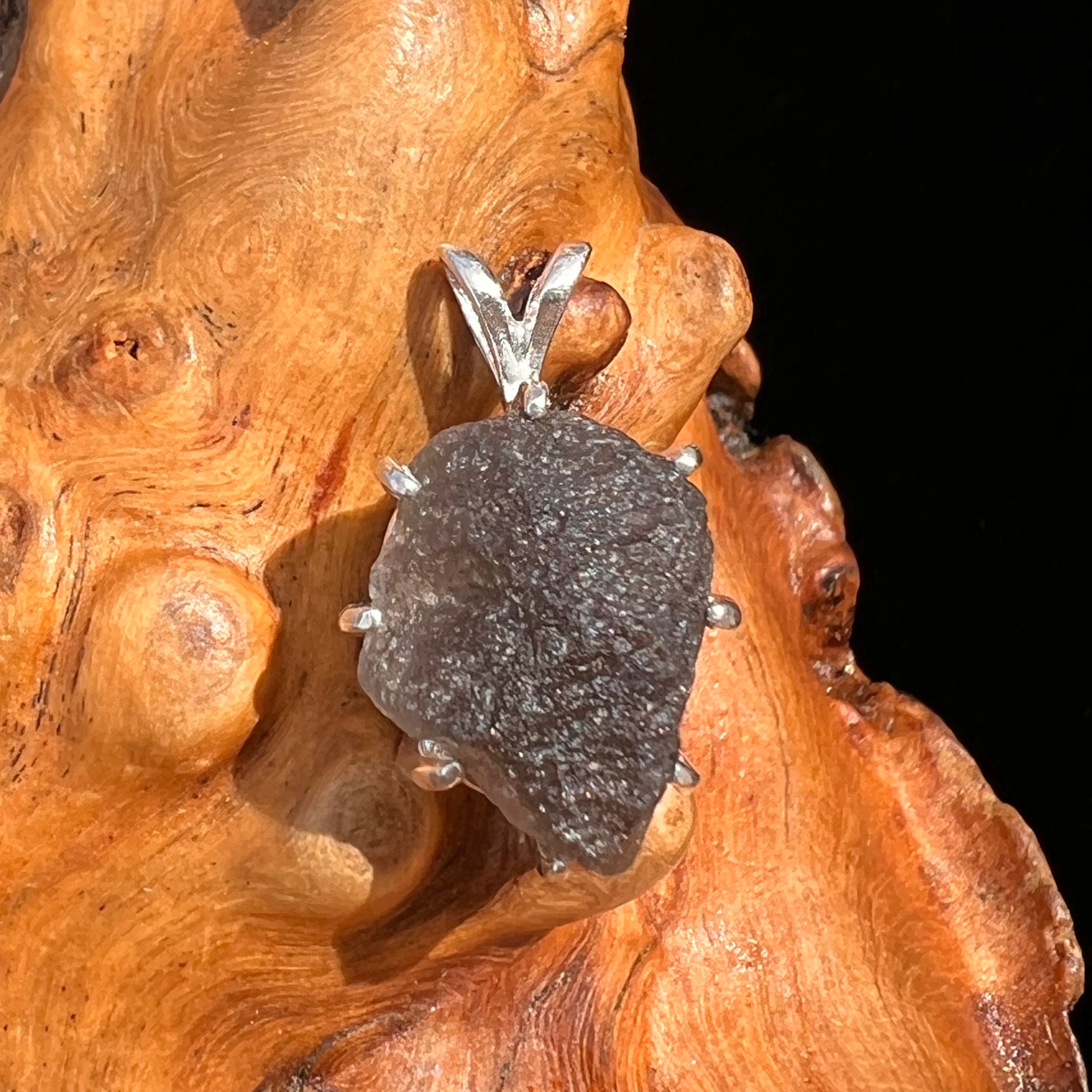 Agni Manitite Pendant Sterling Silver #7116-Moldavite Life