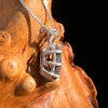 Agoudal Meteorite Pendant Sterling Silver #7419-Moldavite Life