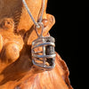 Agoudal Meteorite Pendant Sterling Silver #7421-Moldavite Life