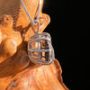 Agoudal Meteorite Pendant Sterling Silver #7427-Moldavite Life