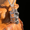 Agoudal Meteorite Pendant Sterling Silver #7438-Moldavite Life