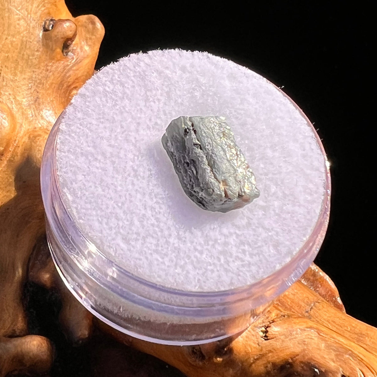 Alexandrite Crystal #16-Moldavite Life