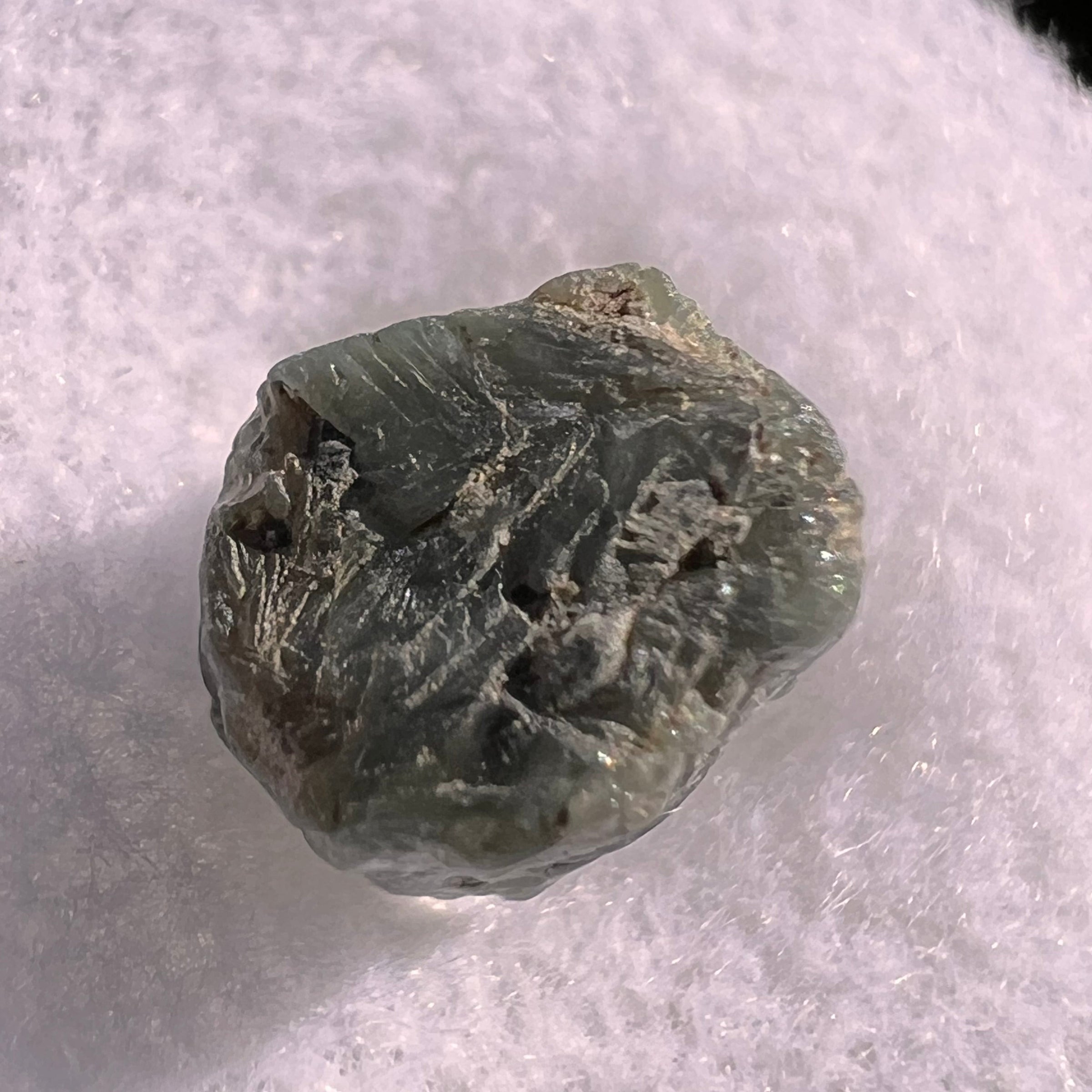 Alexandrite Crystal #6-Moldavite Life