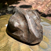 Alien Crystal Carving - Alienite® Cabochon #43-Moldavite Life