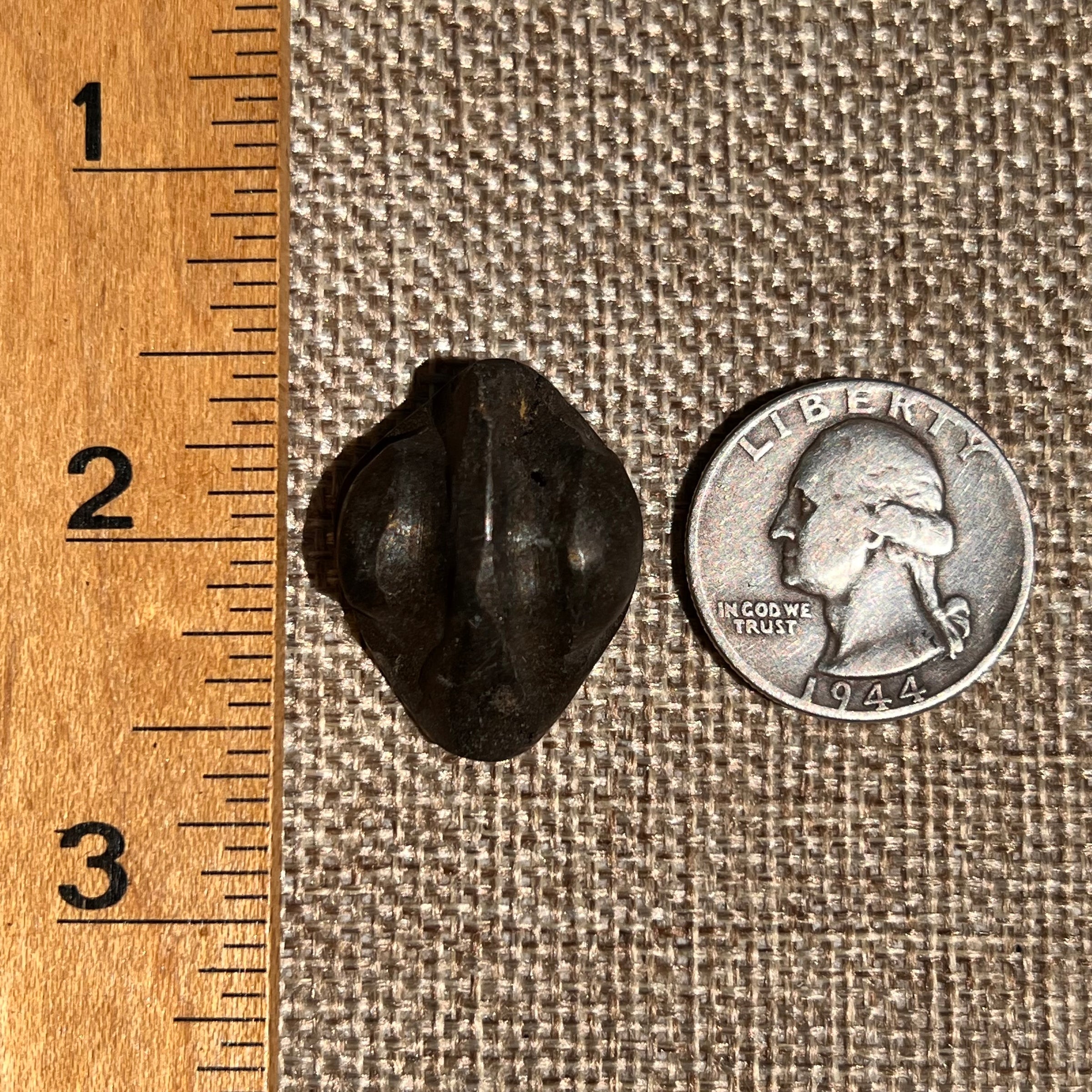 Alien Crystal Carving - Alienite® Cabochon #43-Moldavite Life