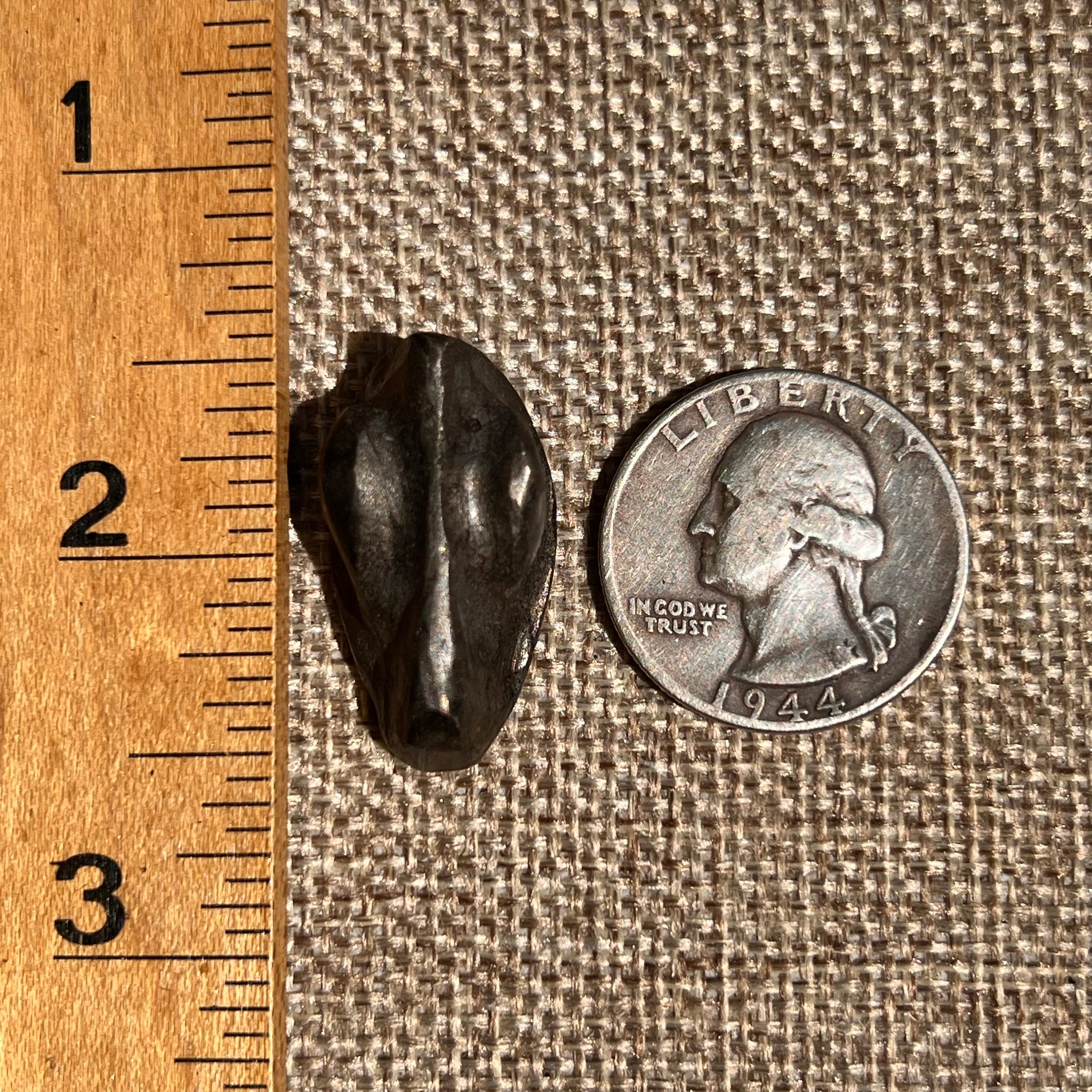 Alien Crystal Carving - Alienite® Cabochon #60-Moldavite Life