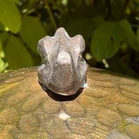 Alien Crystal Carving - Alienite® Cabochon #60-Moldavite Life