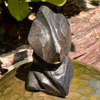 Alien Crystal Carving - Alienite® Star Being #15-Moldavite Life