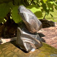 Alien Crystal Carving - Alienite® Star Being #15-Moldavite Life