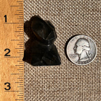 Alien Crystal Carving - Alienite® Star Being #15-Moldavite Life