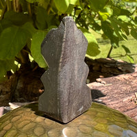 Alien Crystal Carving - Alienite® Star Being #17-Moldavite Life
