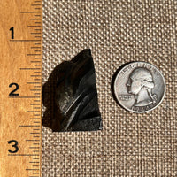 Alien Crystal Carving - Alienite® Star Being #18-Moldavite Life