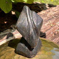 Alien Crystal Carving - Alienite® Star Being #20-Moldavite Life