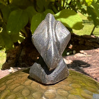 Alien Crystal Carving - Alienite® Star Being #20-Moldavite Life