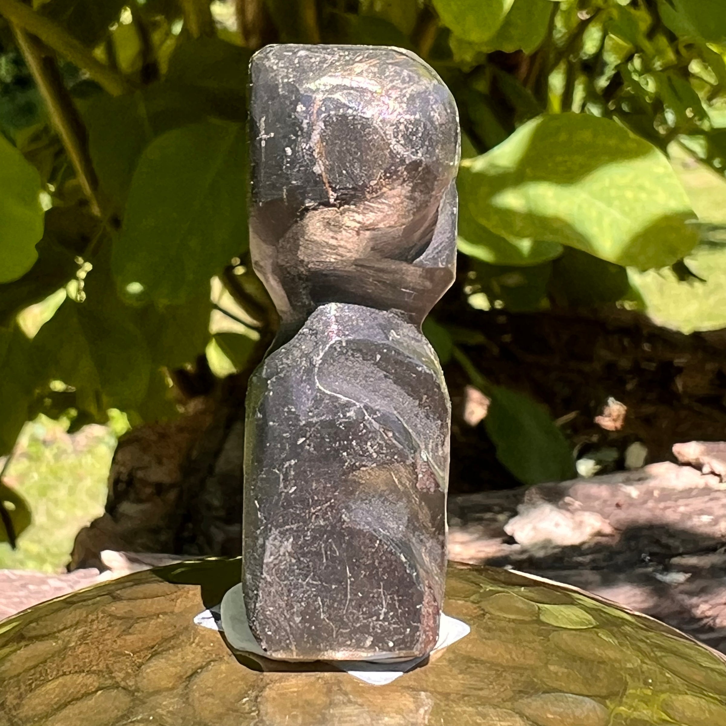 Alien Crystal Carving - Alienite® Star Being #21-Moldavite Life