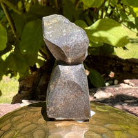 Alien Crystal Carving - Alienite® Star Being #22-Moldavite Life