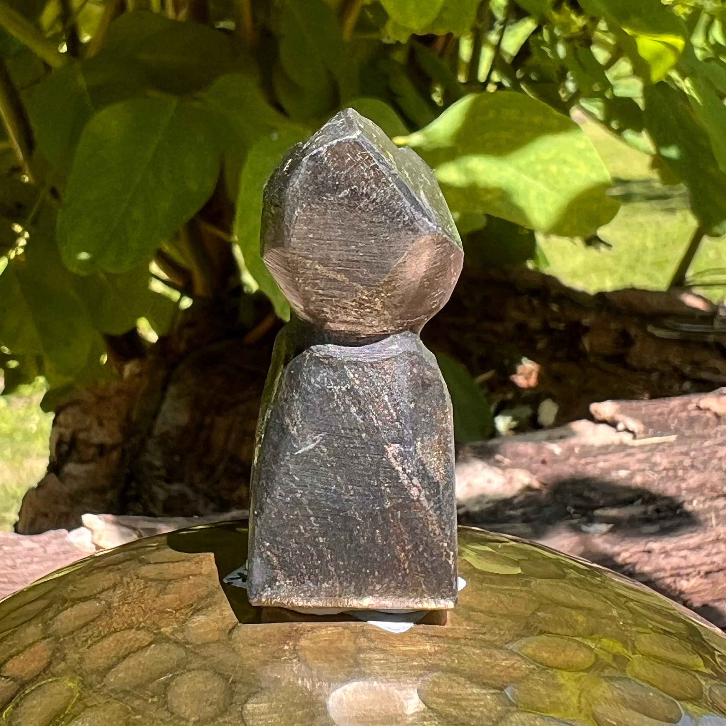 Alien Crystal Carving - Alienite® Star Being #22-Moldavite Life