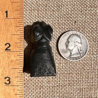 Alien Crystal Carving - Alienite® Star Being #22-Moldavite Life
