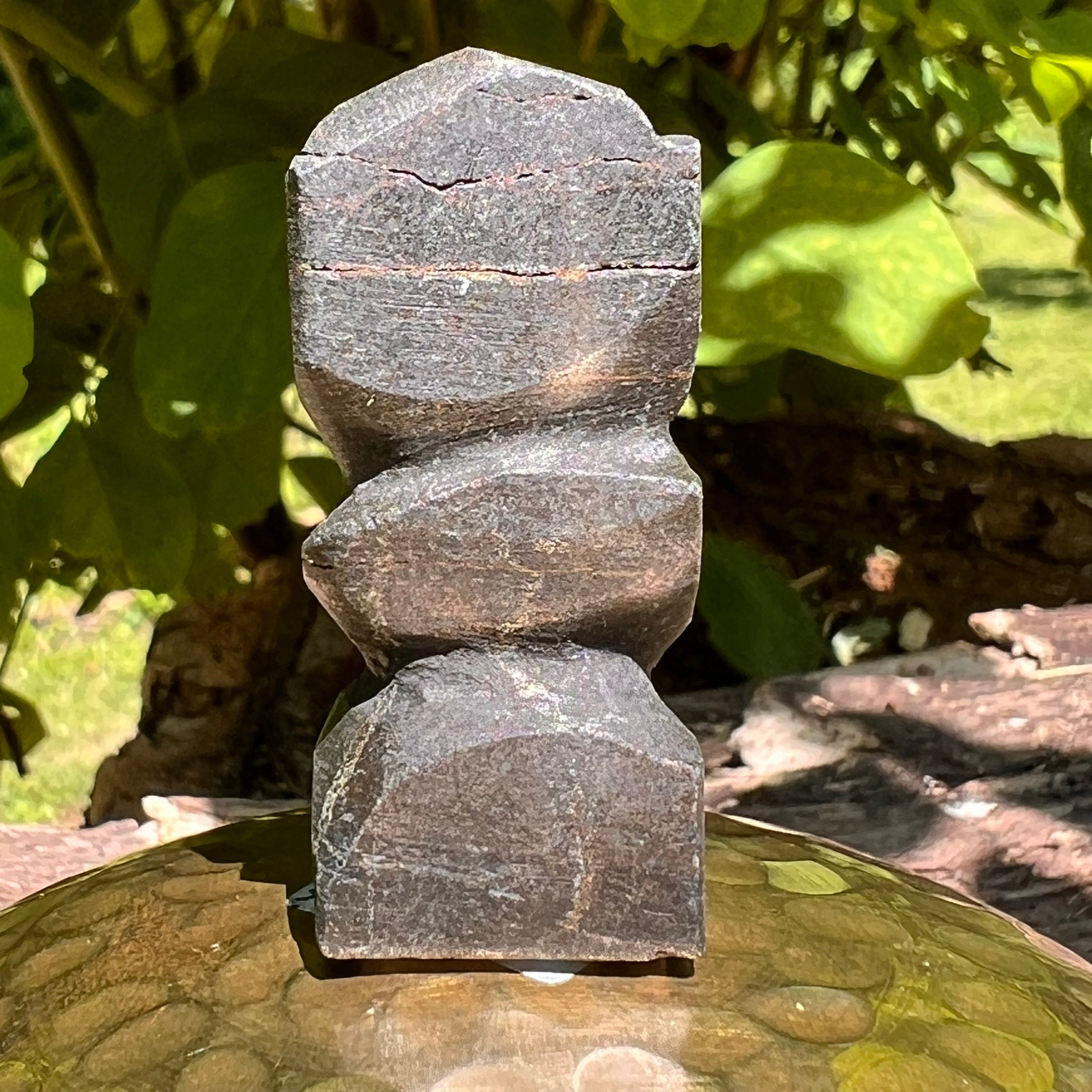 Alien Crystal Carving - Alienite® Star Being #24-Moldavite Life