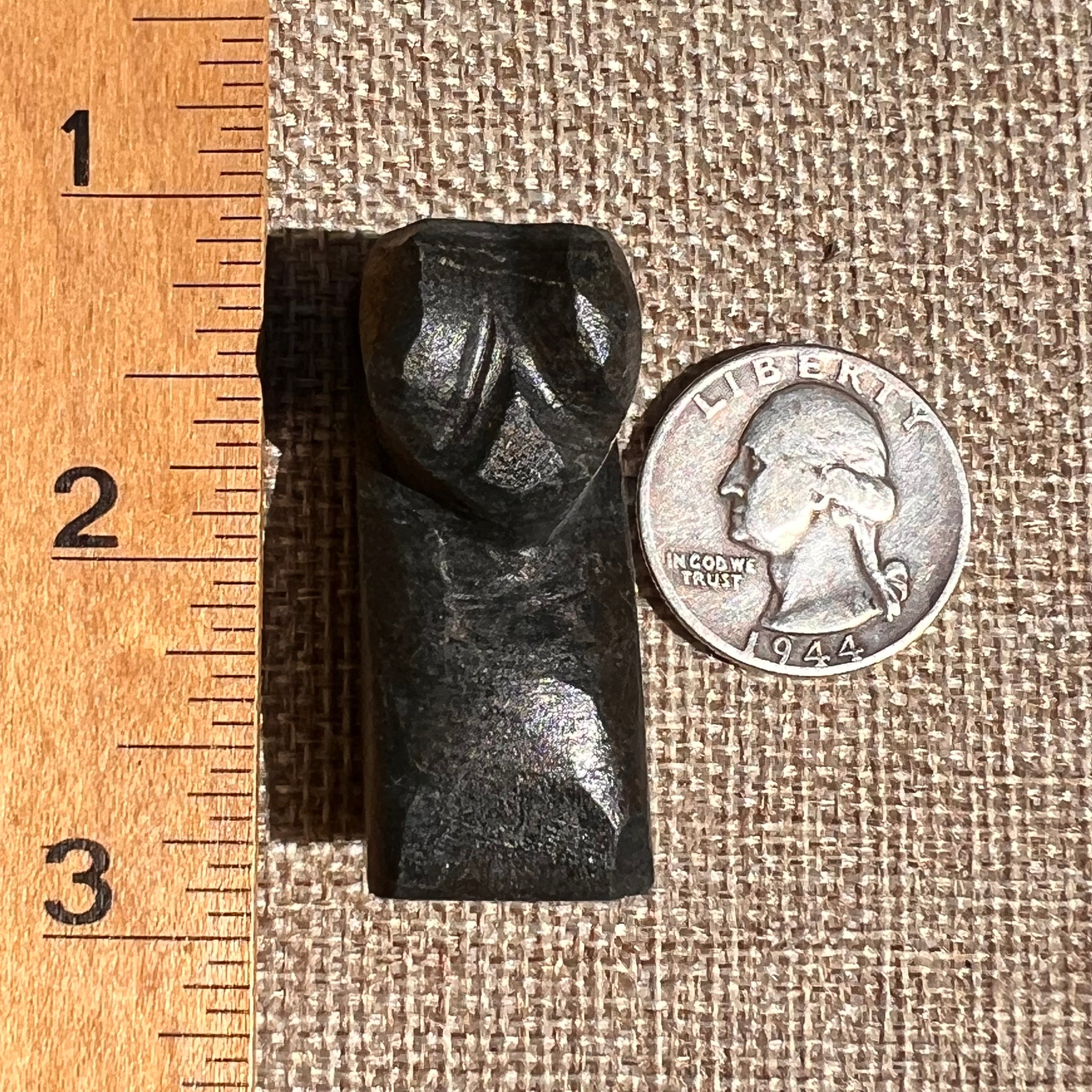 Alien Crystal Carving - Alienite® Star Being #25-Moldavite Life