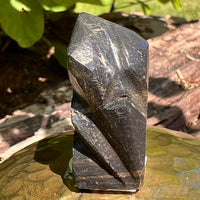 Alien Crystal Carving - Alienite® Star Being #26-Moldavite Life