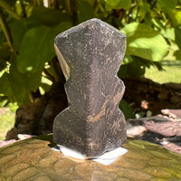 Alien Crystal Carving - Alienite® Star Being #26-Moldavite Life