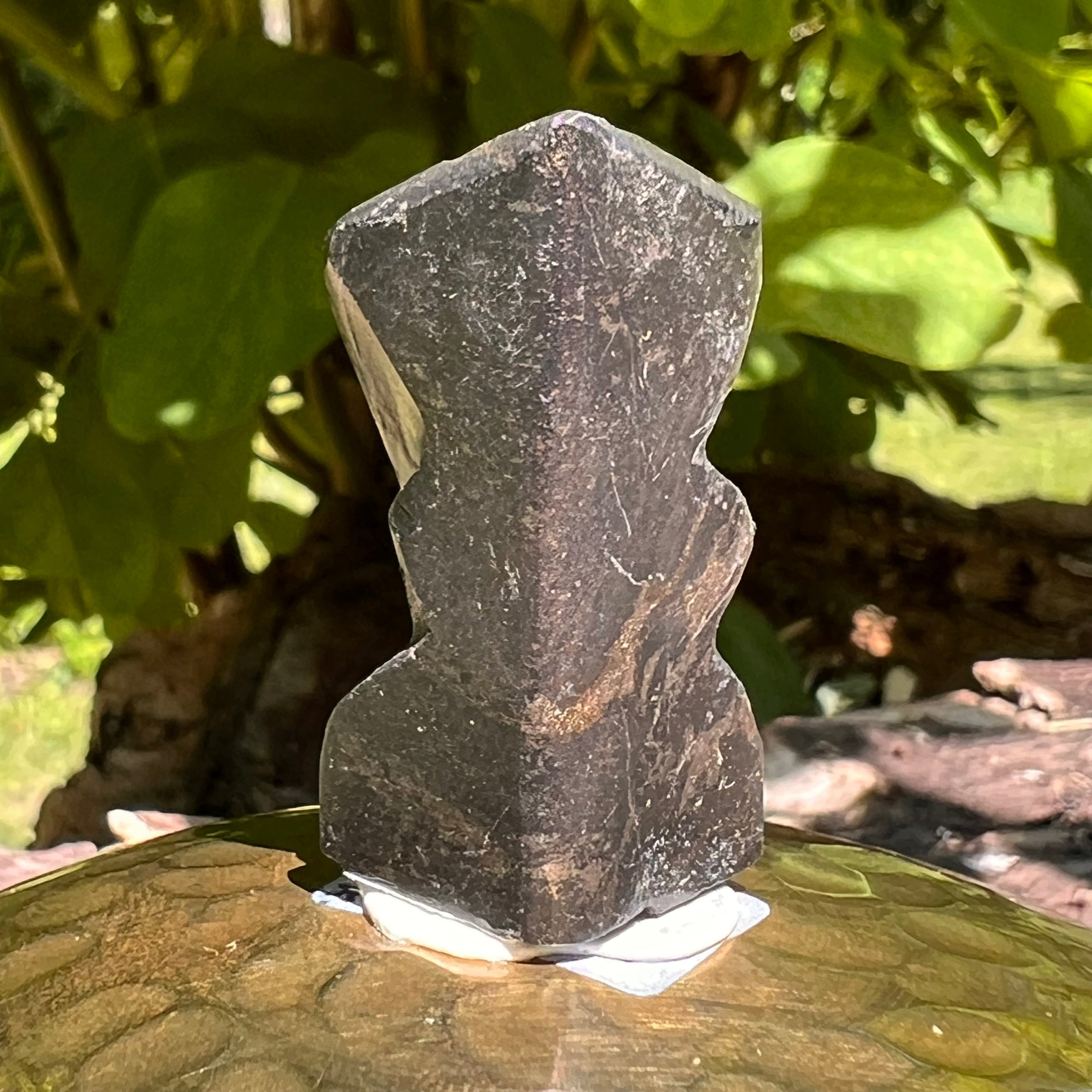 Alien Crystal Carving - Alienite® Star Being #26-Moldavite Life