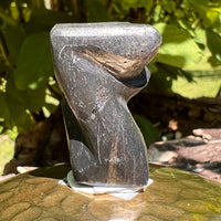 Alien Crystal Carving - Alienite® Star Being #27-Moldavite Life