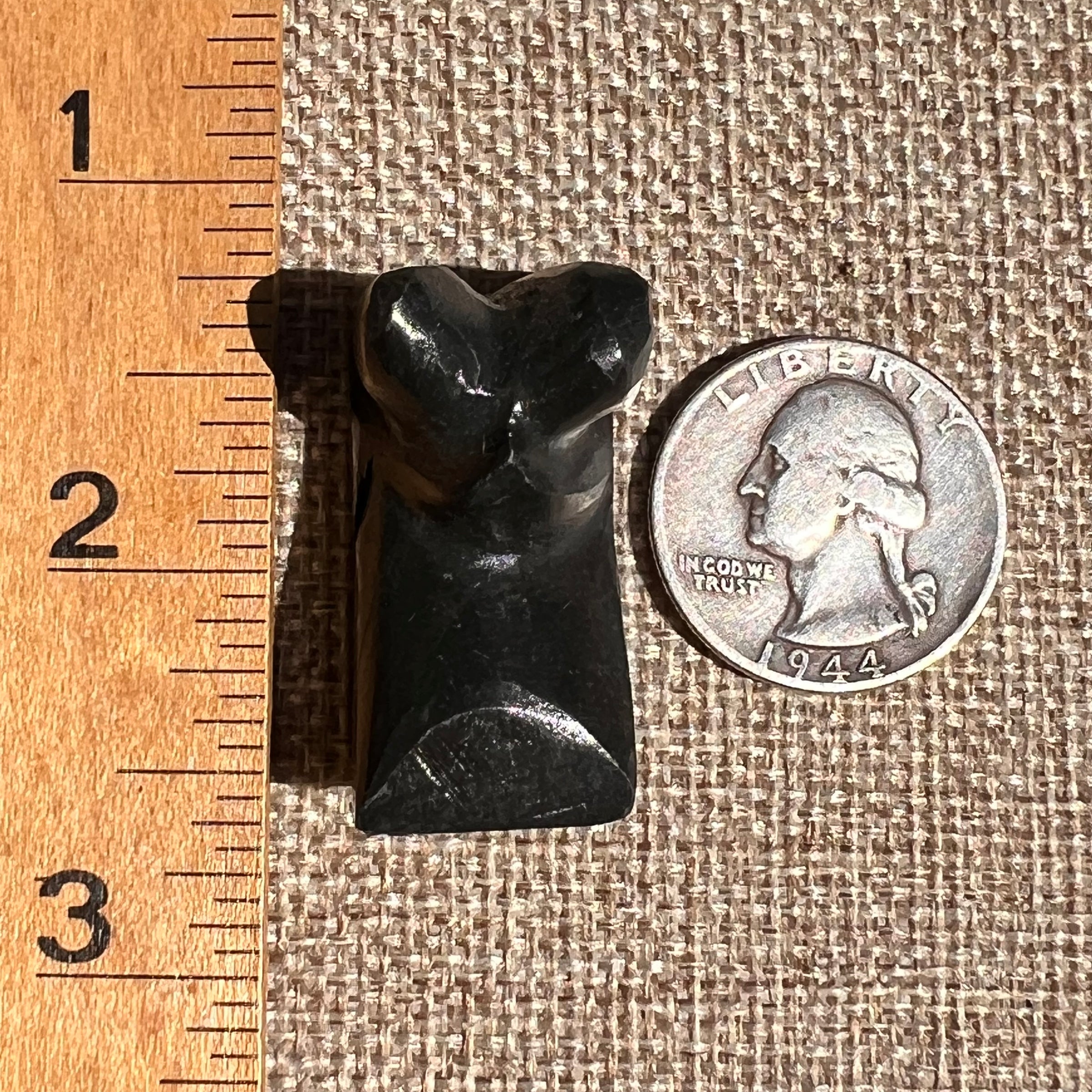 Alien Crystal Carving - Alienite® Star Being #27-Moldavite Life