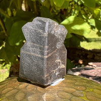 Alien Crystal Carving - Alienite® Star Being #28-Moldavite Life