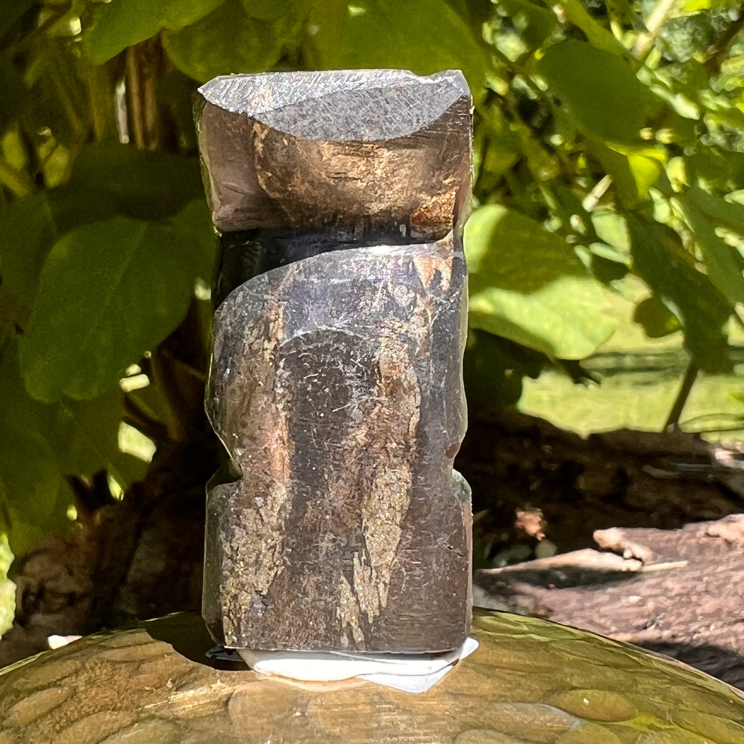 Alien Crystal Carving - Alienite® Star Being #30-Moldavite Life