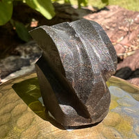 Alien Crystal Carving - Alienite® Star Being #34-Moldavite Life