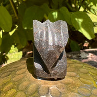 Alien Crystal Carving - Alienite® Star Being #34-Moldavite Life